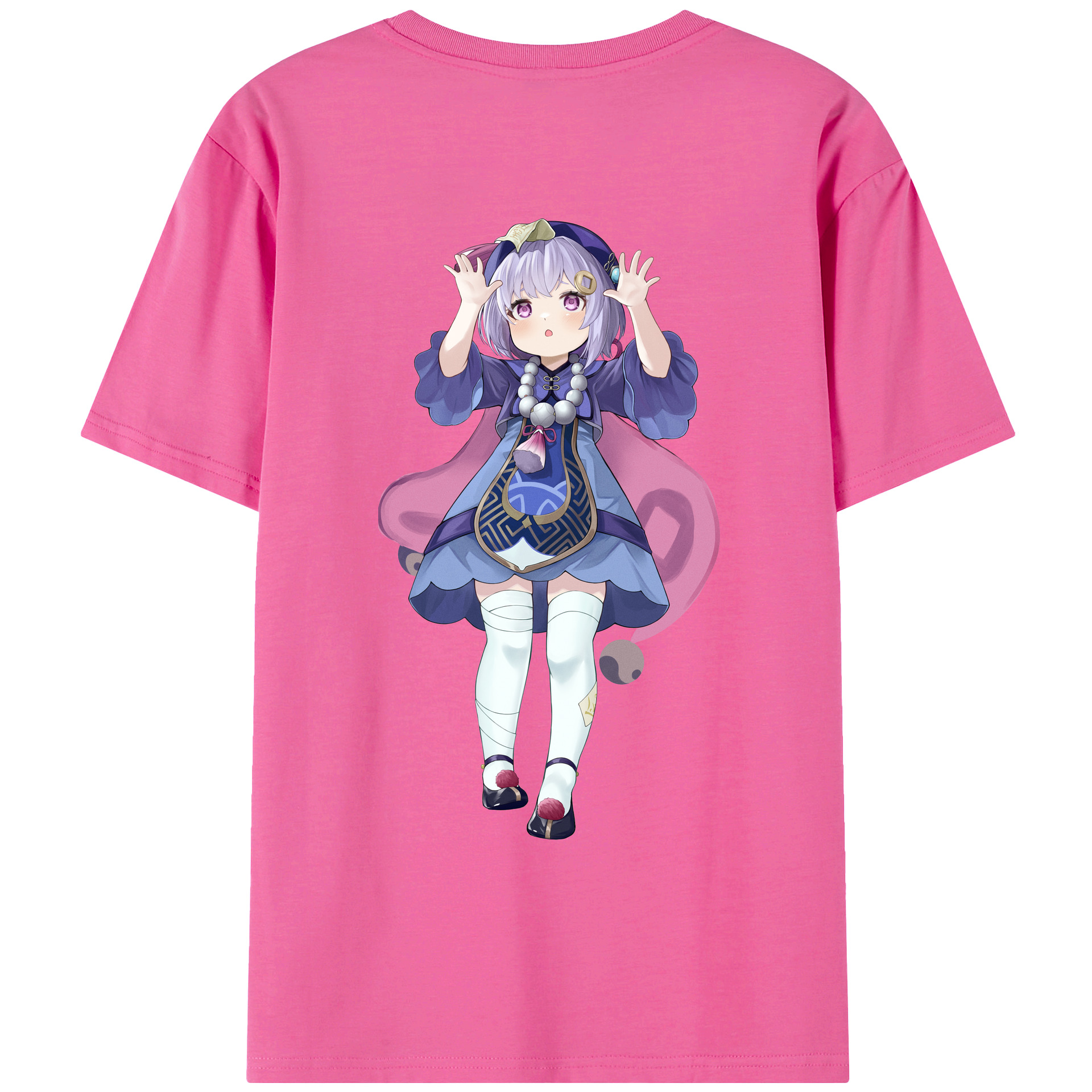 げんし神 七七 なな  genshin Nana レディース半袖Tシャツ(バックプリント)